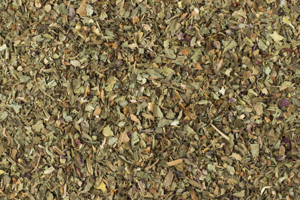 istock dried marjoram spice as a background, natural seasoning texture 902939066