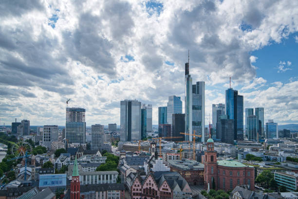 Cityscape of Frankfurt am Main, Germany