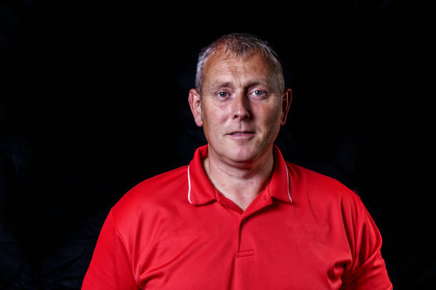 istock Mature blonde man portrait 902945436