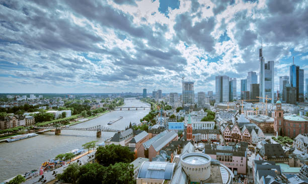 Cityscape of Frankfurt am Main, Germany