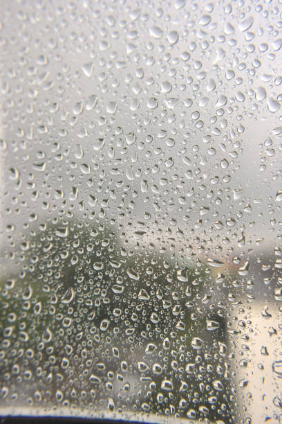 istock Drops of rain on the window 902946978