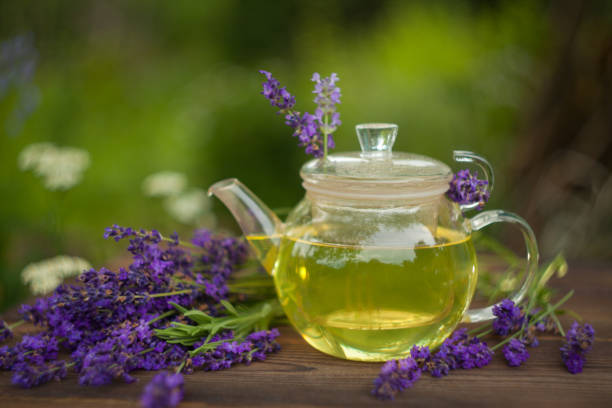 istock green tea in beautiful teapot 902970470
