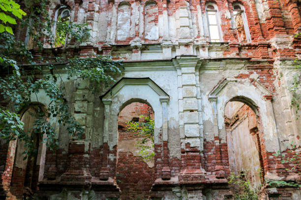 istock The wall of an ancient monastery. 902973800