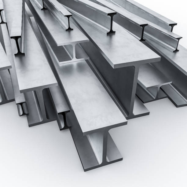 istock steel metal beam 3d 902976150