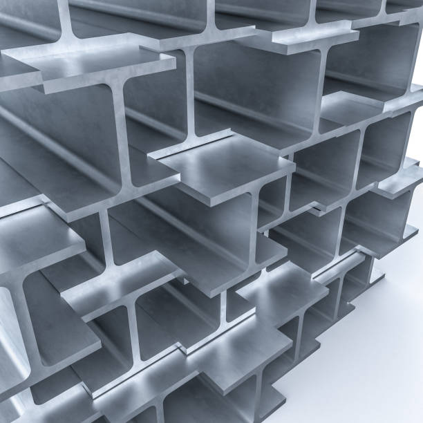 istock steel metal beam 3d 902976228
