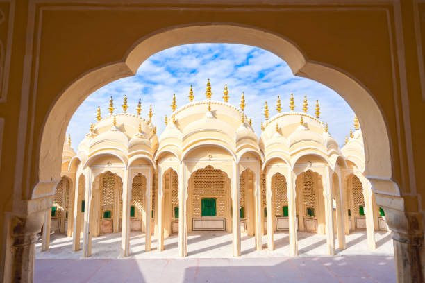 istock Interior of Hawa Mahal , Jaipur, India 902999904