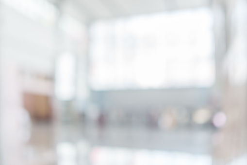 Store, shopping mall abstract defocused blurred background