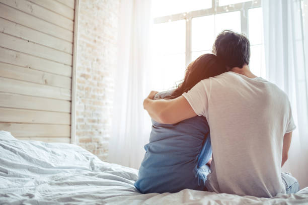 istock Couple in bedroom. 903011028