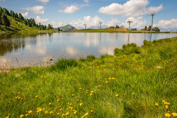 Nendaz ski resort in summer