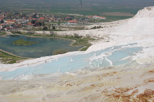 istock Geothermal springs in Pammukale, Turkey 903025562