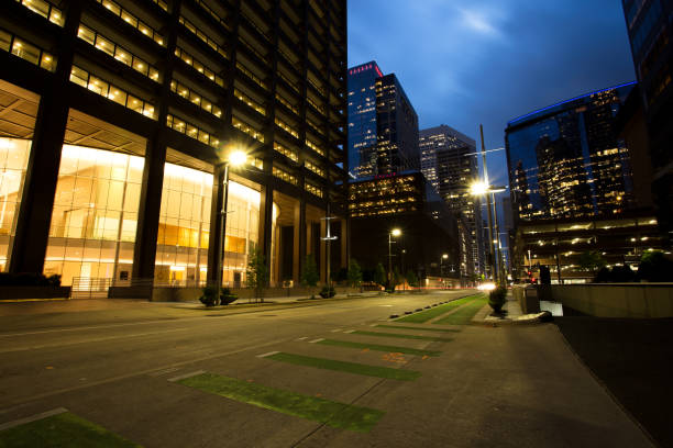 istock Skyscrapers at Dusk, Houston Downtown 903034490