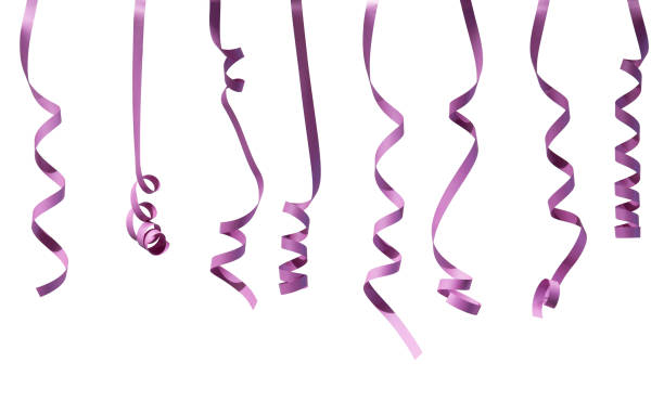 istock Colorful Paper Streamers isolated on White Background. 903035988