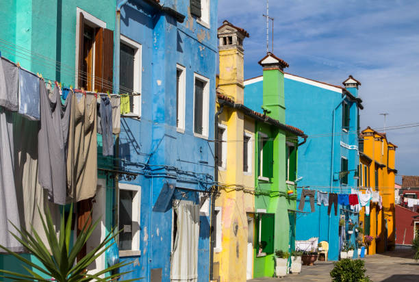 istock Colorful houses in Burano, Venice 903041122