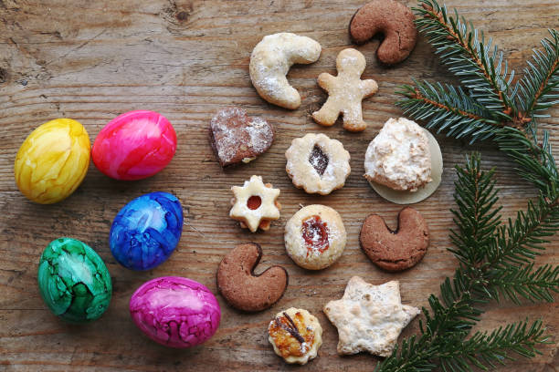 istock Christmas or Easter? Specialities and food for the holidays 903079882