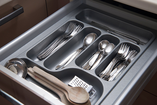Drawer With Cutlery
