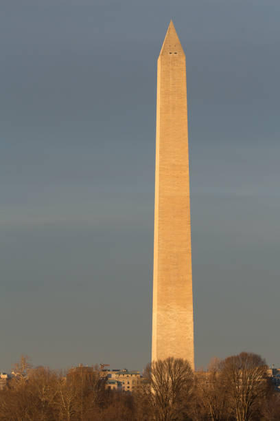 istock View of Washington Monument at Sunset 903082080