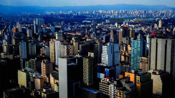 istock Sao Paulo city Brazil. Panoramic skyline view 903089796