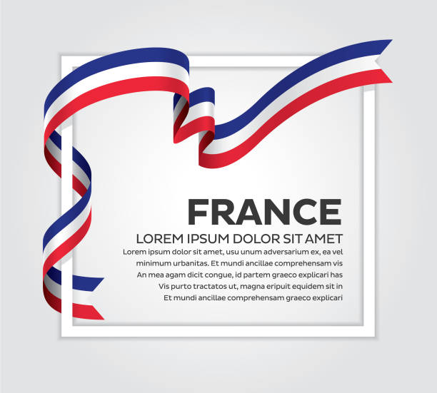 France flag background France, flag, country, vector, icon official visit stock illustrations