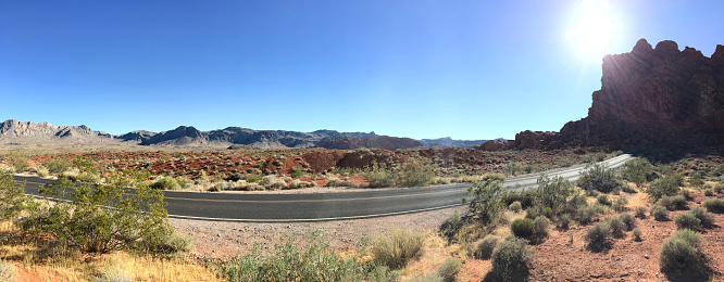 Nevada desert heat