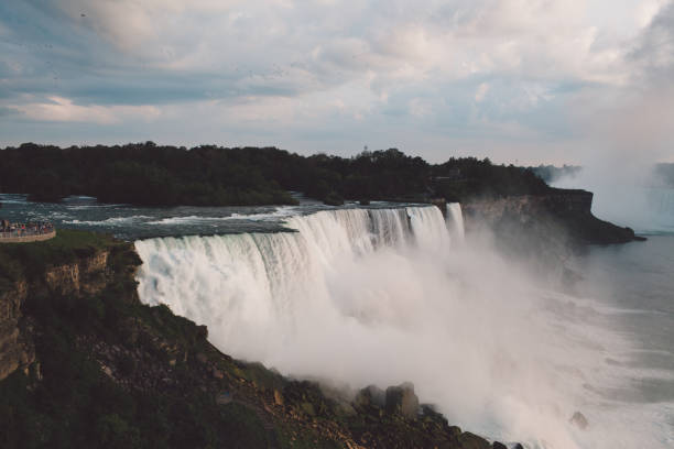 istock Scenic View Of Waterfall Against Sky 903096552