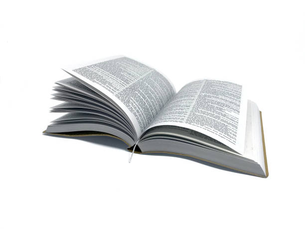 istock Open Book Bible in white Background Photo 903097072