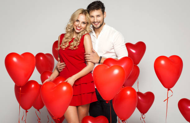 istock Happy beautiful couple. Valentine's day. 903100738