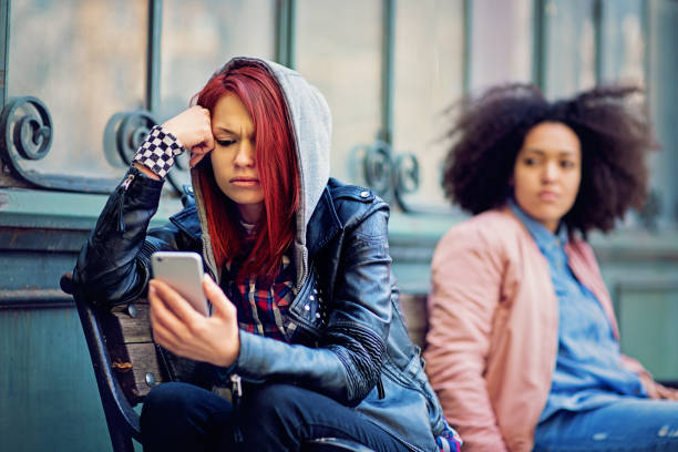 istock Girlfriends in conflict are sulking each other 903104470