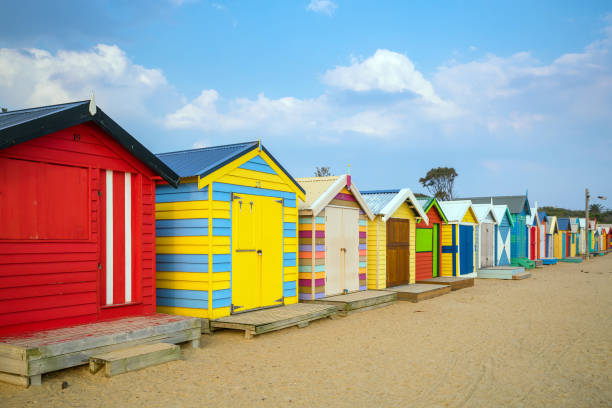 istock Colorful Beach House at Brighton Beach, Melbourne 903107672