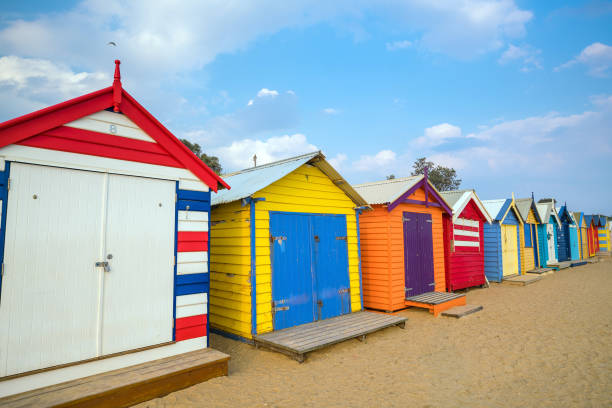 istock Colorful Beach House at Brighton Beach, Melbourne 903107692