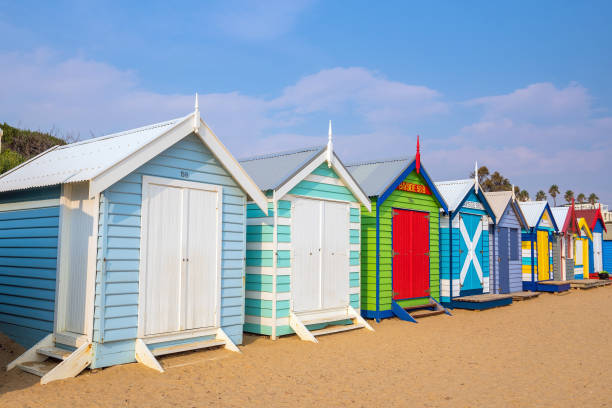 istock Colorful Beach House at Brighton Beach, Melbourne 903107698