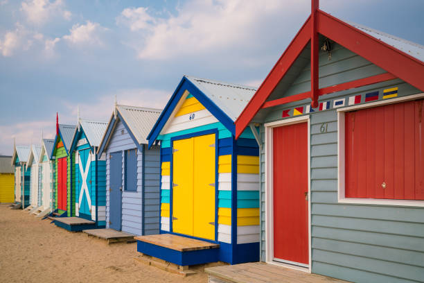 istock Colorful Beach House at Brighton Beach, Melbourne 903107716