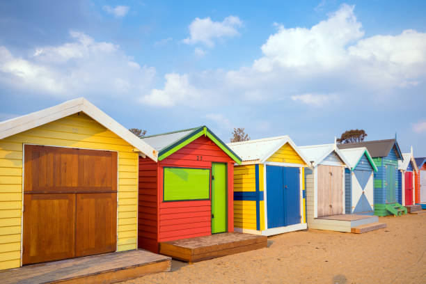 istock Colorful Beach House at Brighton Beach, Melbourne 903107720