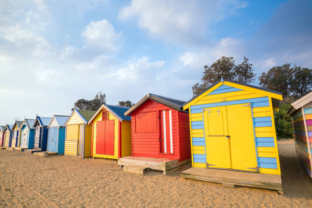 istock Colorful Beach House at Brighton Beach, Melbourne 903107888