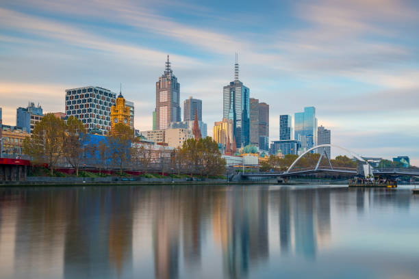 istock Melbourne city skyline in Australia 903107900