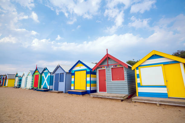 istock Colorful Beach House at Brighton Beach, Melbourne 903107938