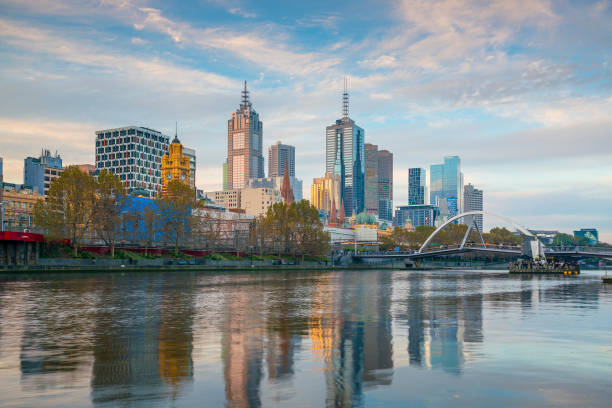 istock Melbourne city skyline in Australia 903107956