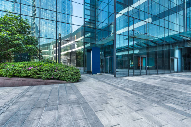 Modern building outdoors