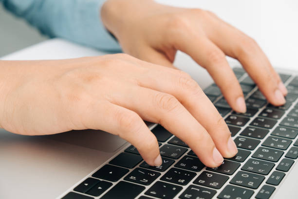 istock Cropped Image Of Businessman Working On Laptop 903108610