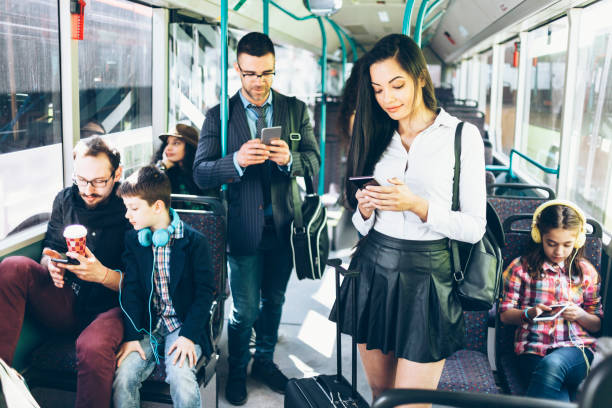 istock Young woman in a bus 903112716