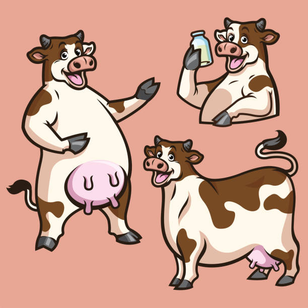 157 Large Dairy Farm Illustrations & Clip Art - iStock