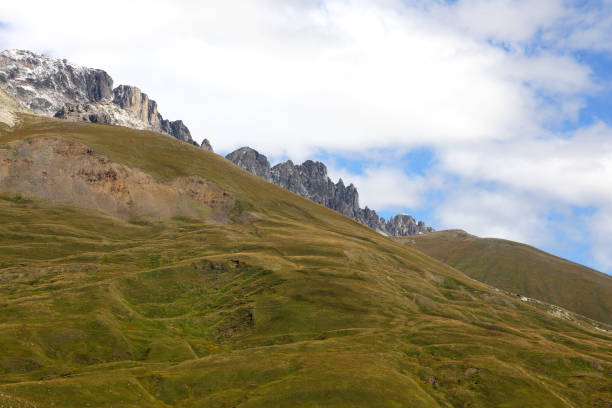 istock landscape view in mountainous terrain in Georgia 903127496
