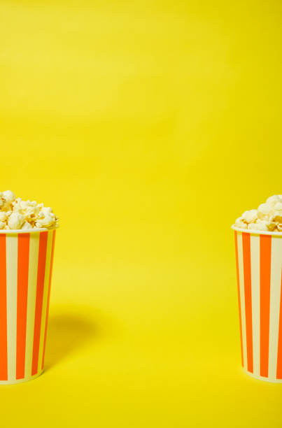istock The popcorn which was in the paper cup 903127920