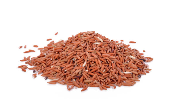 istock Riceberry / Organic riceberry from Thailand on  white background 903139368