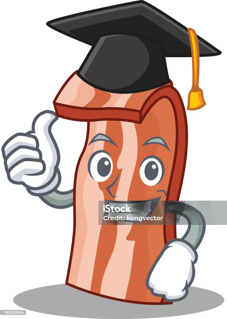 Ilustración de Estilo De Dibujos Animados De Carácter De Bacon De Graduación y más Vectores Libres de Derechos de Birrete - iStock Ilustración de Estilo De Dibujos Animados De Carácter De Bacon De Graduación y más Vectores Libres de Derechos de Birrete - iStock