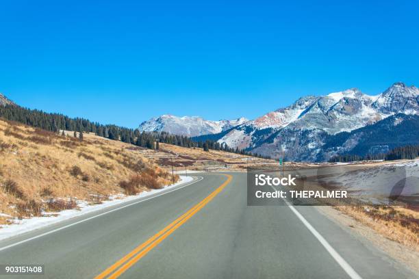 Road In Colorado Stock Photo - Download Image Now - Adventure, Beauty, Beauty In Nature