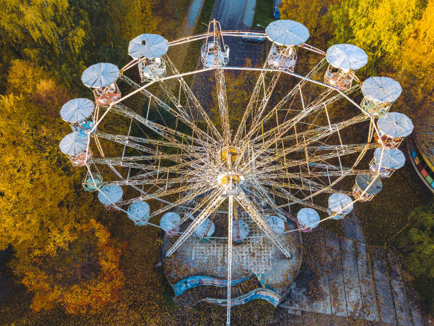 istock High Angle View Of Ferris Wheel At Park During Autumn 903153798