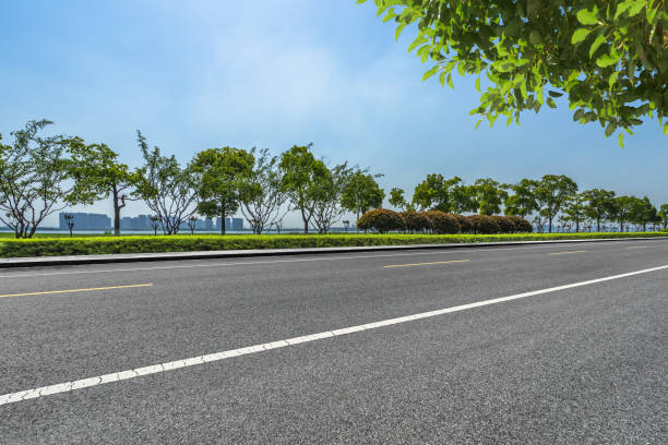 istock City empty road with modern buildings background 903177618
