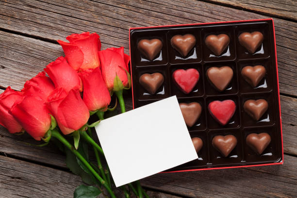 istock Valentines day with red roses and chocolate 903190764