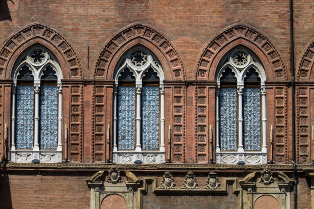 istock Windows of the municipal building 903202940