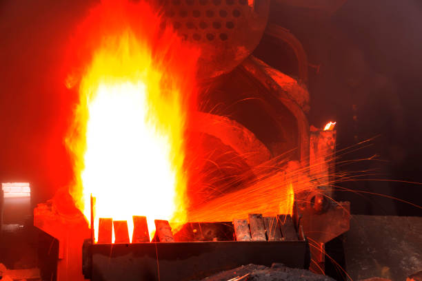 istock The workshop welder cuts metal 903205518